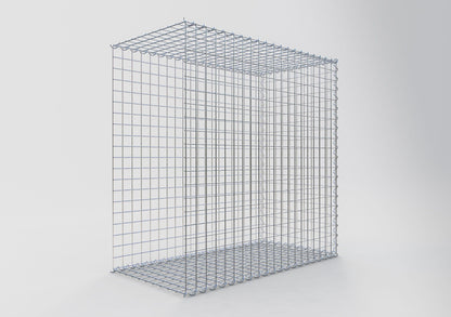 Anbaugabione Typ 2 100 cm x 100 cm x 50 cm (L x H x T), Maschenweite 5 cm x 5 cm, Spirale