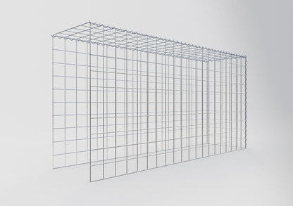 Anbaugabione Typ 4 200 cm x 100 cm x 50 cm (L x H x T), Maschenweite 10 cm x 10 cm, Spirale