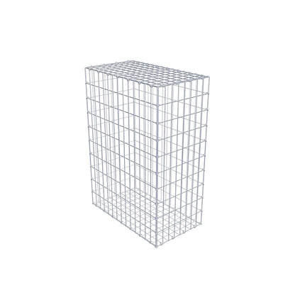 Schanskorf 100 cm x 70 cm x 40 cm (L x H x D), maaswijdte 5 cm x 10 cm, C-ring