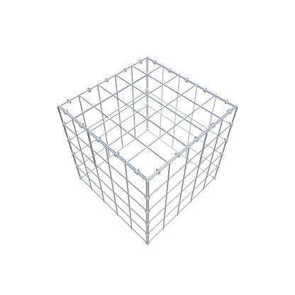 Mounted gabion type 3 50 cm x 50 cm x 50 cm (L x H x D), mesh size 10 cm x 10 cm, C-ring