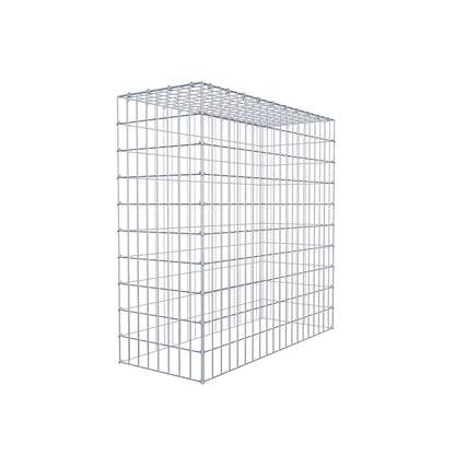 Gavión complementario de tipo 3 100 cm x 100 cm x 40 cm (L x A x P), malla 5 cm x 10 cm, anillo en C
