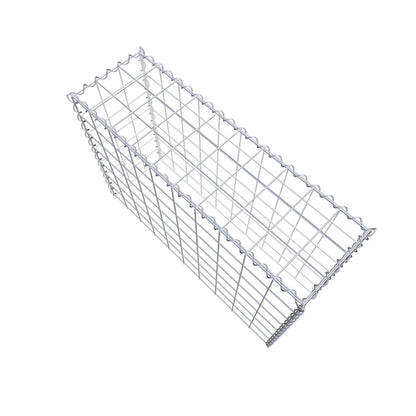 Anbaugabione Typ 3 100 cm x 70 cm x 30 cm (L x H x T), Maschenweite 10 cm x 10 cm, Spirale