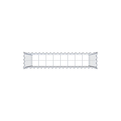 Anbaugabione Typ 3 100 cm x 90 cm x 20 cm (L x H x T), Maschenweite 10 cm x 10 cm, Spirale