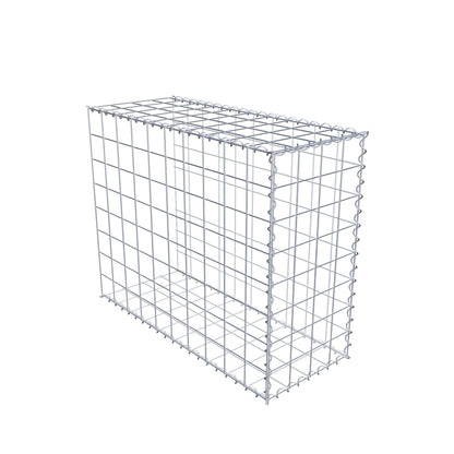 Grown-on gabion type 2 100 cm x 80 cm x 40 cm (L x H x D), mesh size 10 cm x 10 cm, spiral