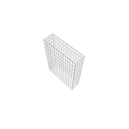 Gabbione aggiuntivo di tipo 3 100 cm x 70 cm x 20 cm (L x H x P), maglia 5 cm x 10 cm, anello a C