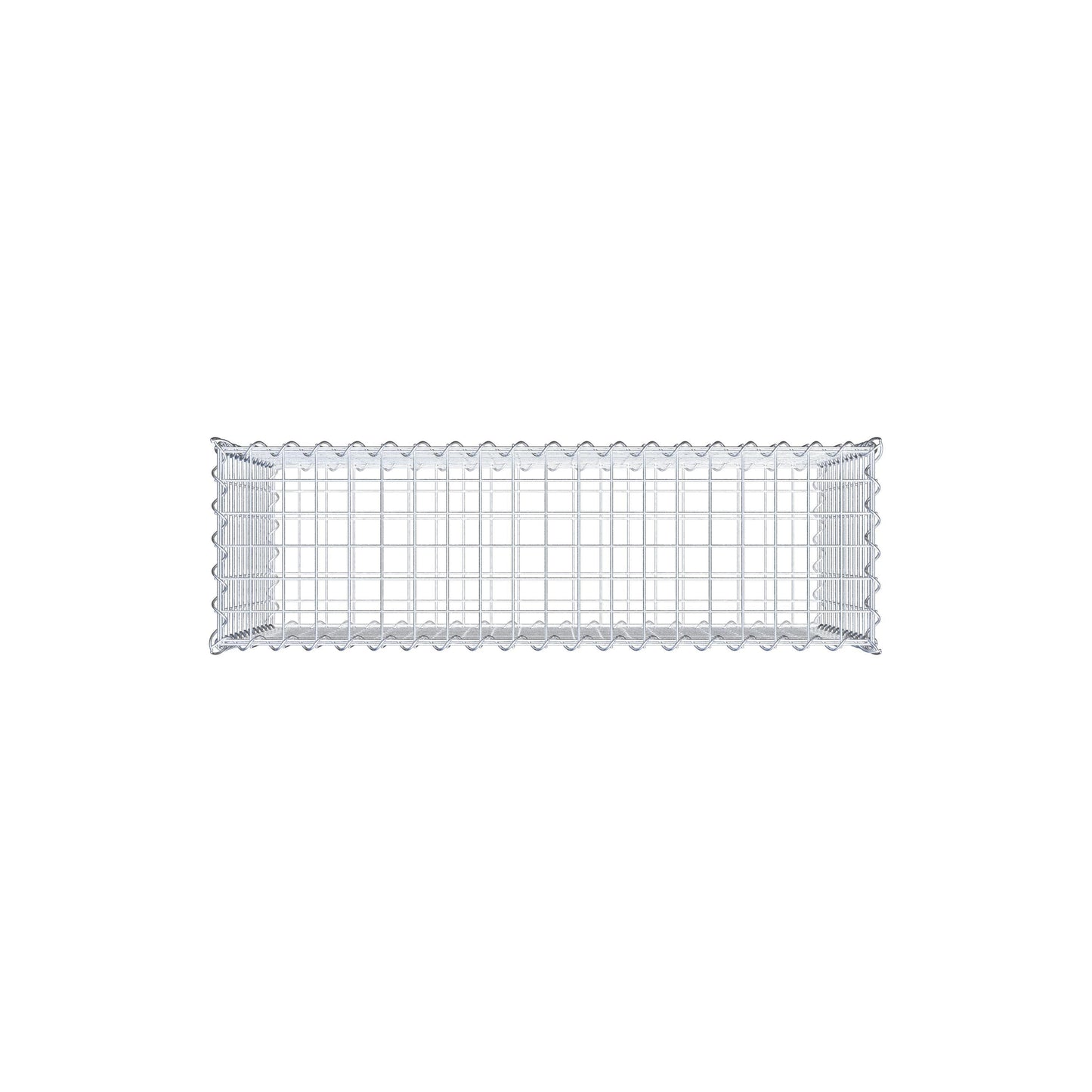 Gabione 100 cm x 60 cm x 30 cm (L x H x T), Maschenweite 5 cm x 5 cm, Spirale