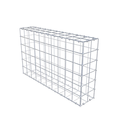 Schanskorf 100 cm x 60 cm x 20 cm (L x H x D), maaswijdte 10 x 10 cm, spiraalring