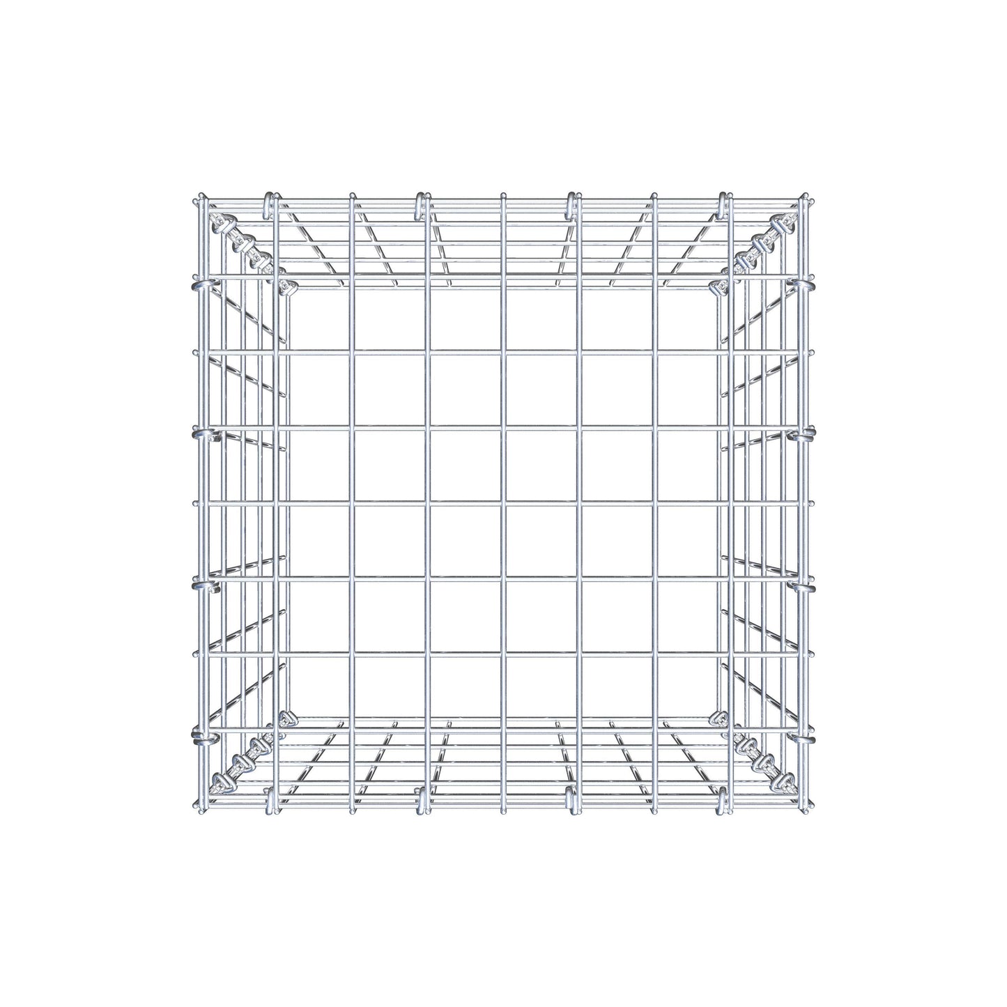 Fourche rapportée type 3 50 cm x 40 cm x 40 cm (L x H x P), mailles 5 cm x 10 cm, anneau C