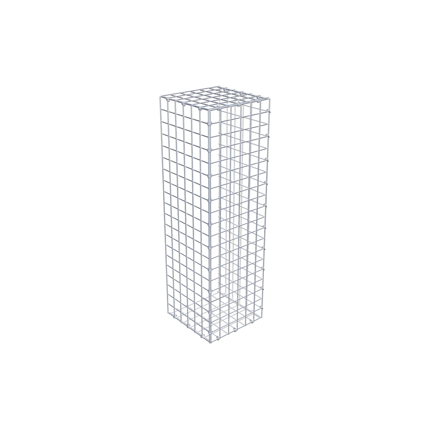 Anbaugabione Typ 2 100 cm x 30 cm x 30 cm (L x H x T), Maschenweite 5 cm x 5 cm, C-Ring