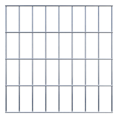 Decorative trellis / trellis (including mounting material) mesh size 5 x 10 cm