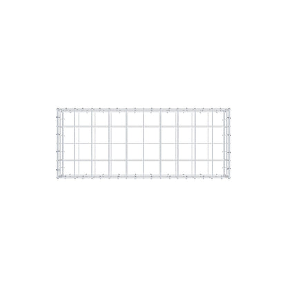 Gabion 100 cm x 20 cm x 40 cm (L x H x P), mailles 10 cm x 10 cm, anneau en C