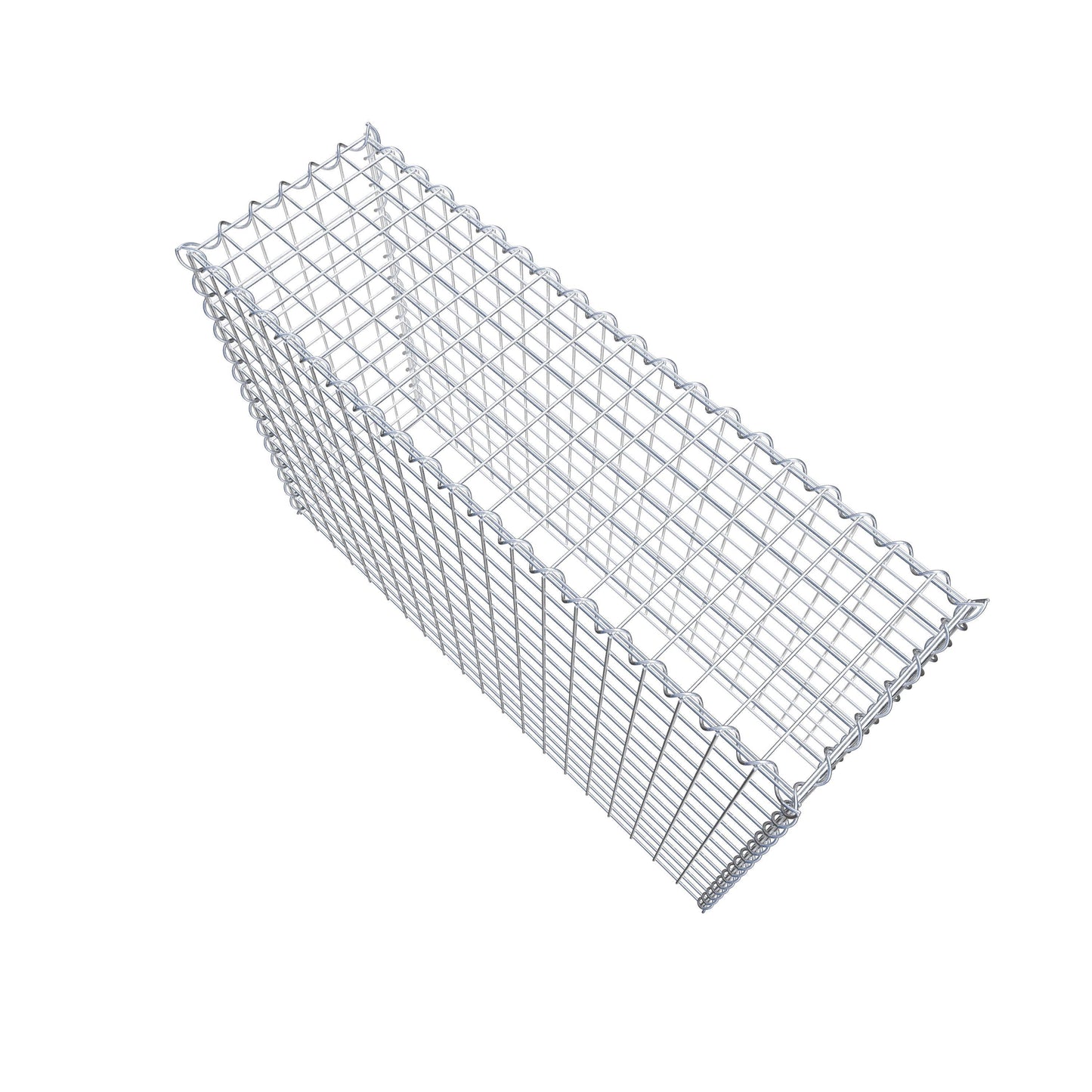 Påväxt gabion typ 3 100 cm x 70 cm x 30 cm (L x H x D), maskstorlek 5 cm x 5 cm, spiral
