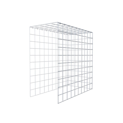 Extra gabion typ 4 100 cm x 100 cm x 50 cm (L x H x D), maskstorlek 10 cm x 10 cm, C-ring
