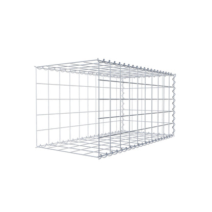 Gabbione aggiuntivo tipo 2 100 cm x 50 cm x 50 cm (L x A x P), maglia 10 cm x 10 cm, spirale