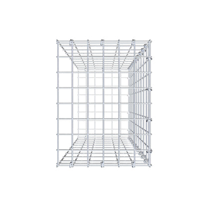 Anbaugabione Typ 2 100 cm x 30 cm x 40 cm, Maschenweite 5 cm x 10 cm, C-Ring