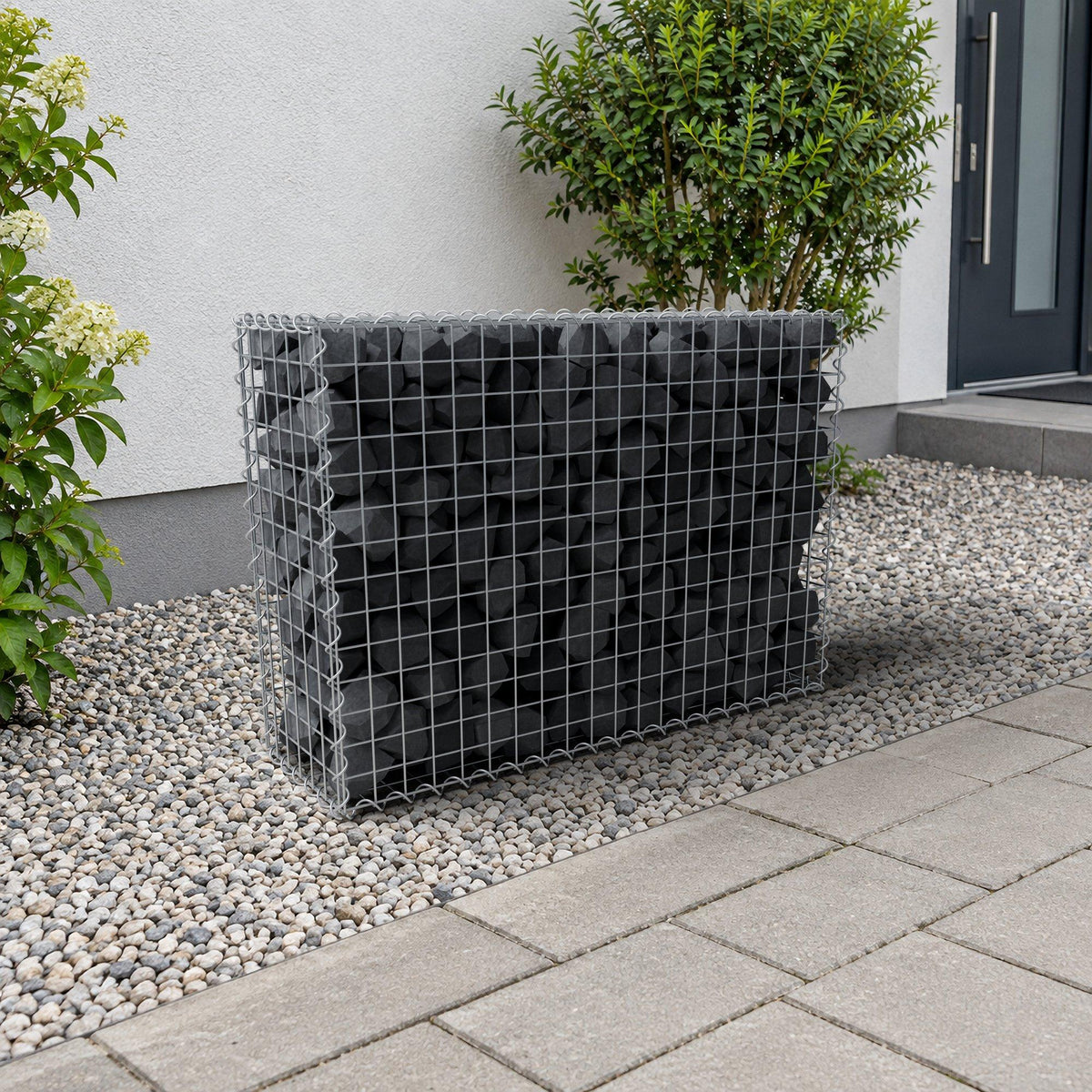Gabion 100 cm x 70 cm x 30 cm (L x H x D), maskestørrelse 5 cm x 5 cm, spiral