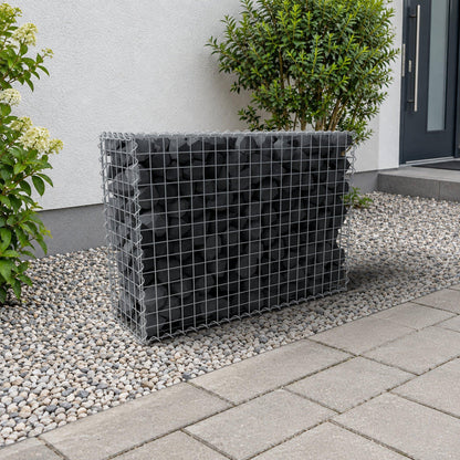 Gabion 100 cm x 70 cm x 30 cm (L x H x D), maskestørrelse 5 cm x 5 cm, spiral