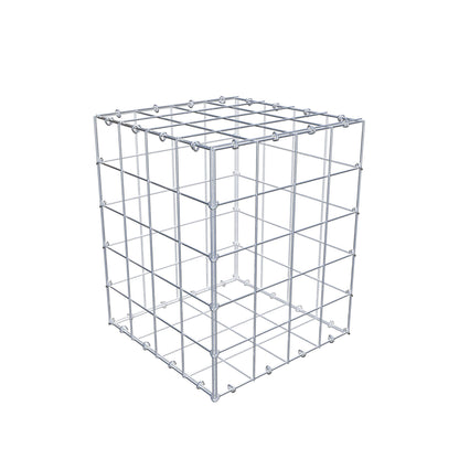 Gabion 50 cm x 40 cm x 40 cm (L x H x D), maskestørrelse 10 cm x 10 cm, C-ring