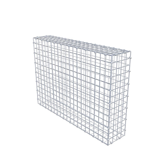 Gabbione 100 cm x 70 cm x 20 cm (L x H x P), maglia 5 x 5 cm, anello a spirale
