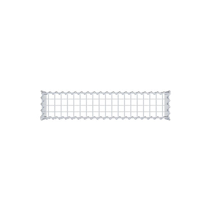 Grown-on gabion type 3 100 cm x 20 cm x 20 cm (L x H x D), mesh size 5 cm x 5 cm, spiral