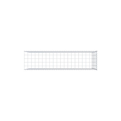 Grown-on gabion type 4 200 cm x 100 cm x 50 cm (L x H x D), mesh size 10 cm x 10 cm, spiral