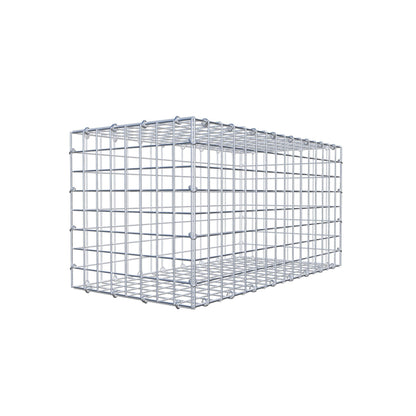 Gabion 80 cm x 40 cm x 40 cm (L x H x D), maskestørrelse 5 cm x 5 cm, C-ring