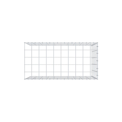 Gabbione aggiuntivo tipo 4 100 cm x 60 cm x 50 cm (L x H x P), maglia 10 cm x 10 cm, anello a C