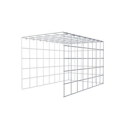 Anbaugabione Typ 4 80 cm x 50 cm x 50 cm (L x H x T), Maschenweite 10 cm x 10 cm, C-Ring