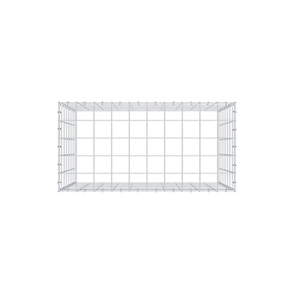 Anbaugabione Typ 3 100 cm x 70 cm x 50 cm (L x H x T), Maschenweite 10 cm x 10 cm, C-Ring
