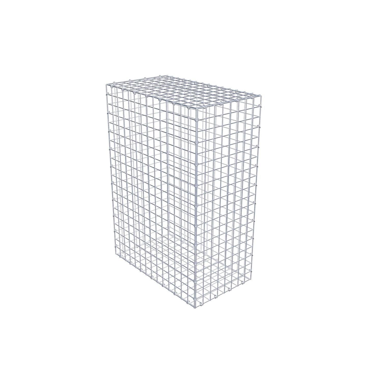 Gabion 100 cm x 70 cm x 40 cm (L x H x D), maskestørrelse 5 cm x 5 cm, C-ring