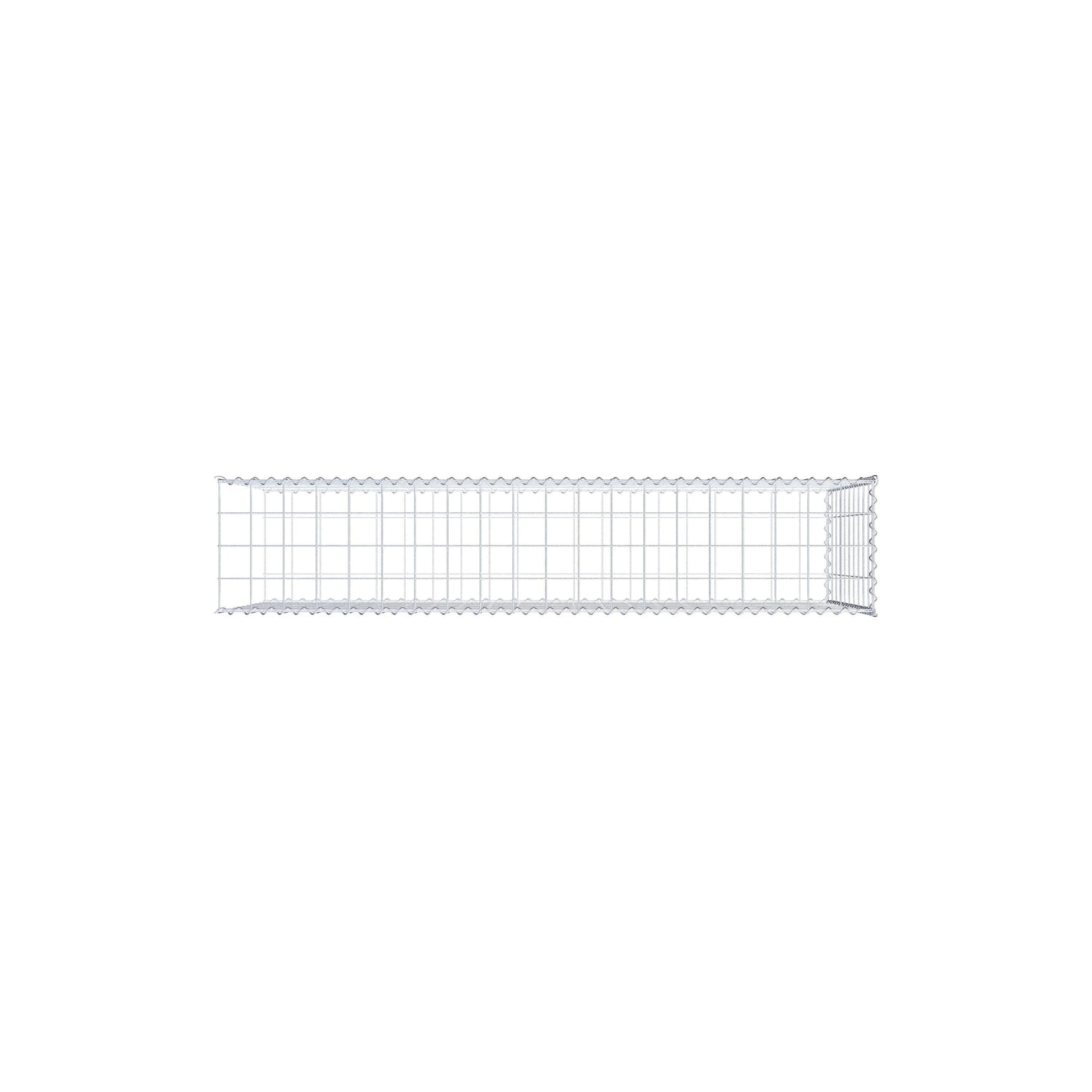 Gabbione aggiuntivo tipo 2 200 cm x 100 cm x 40 cm (L x A x P), maglia 10 cm x 10 cm, spirale