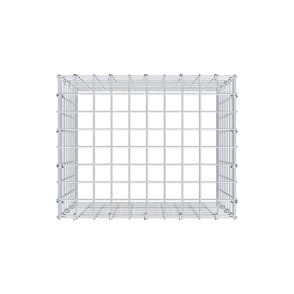 Fourche rapportée type 3 50 cm x 40 cm x 40 cm (L x H x P), mailles 5 cm x 5 cm, anneau C