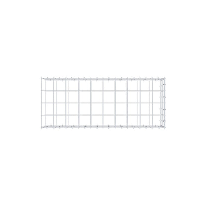 Monteret gabion type 2 100 cm x 20 cm x 40 cm (L x H x D), maskestørrelse 10 cm x 10 cm, C-ring