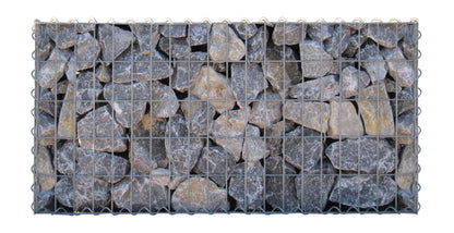 Gavión 80 cm x 40 cm x 30 cm (L x A x P), luz de malla 5 cm x 10 cm, en espiral