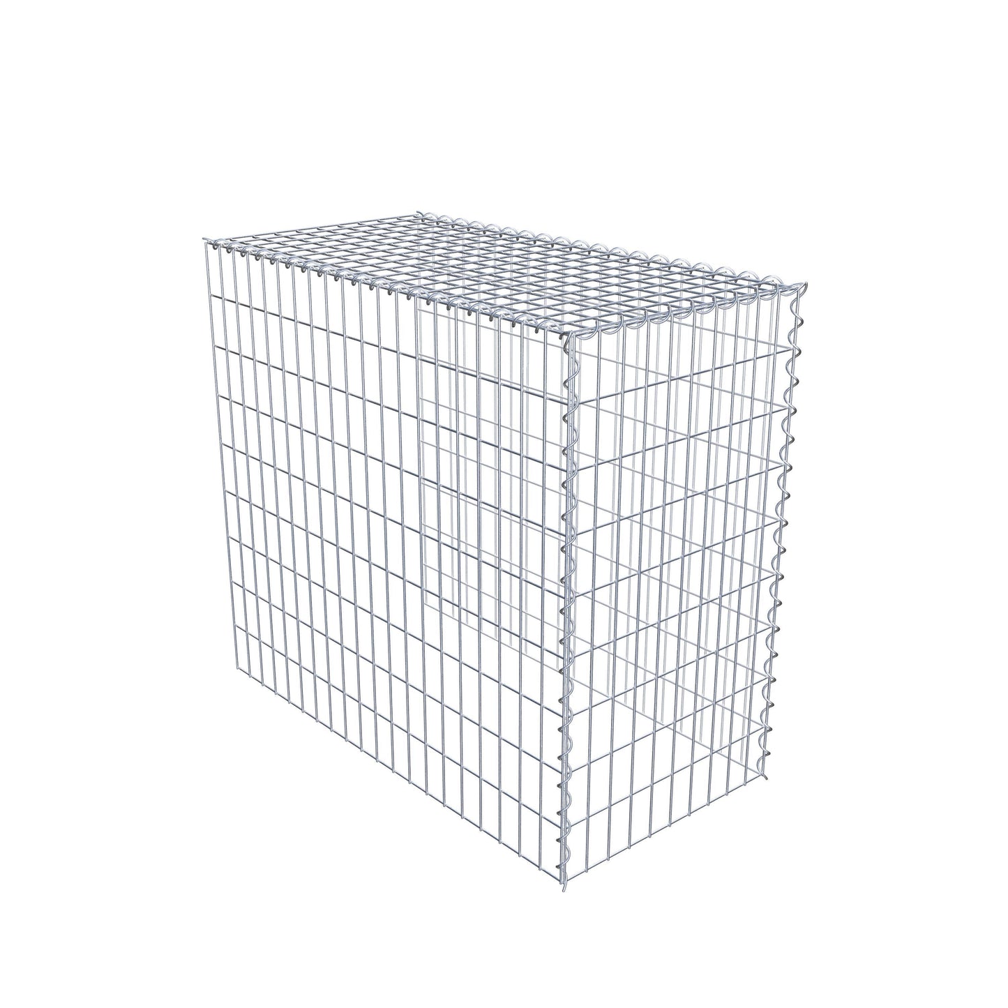 Opvokset gabion type 4 100 cm x 90 cm x 50 cm (L x H x D), maskestørrelse 5 cm x 10 cm, spiral