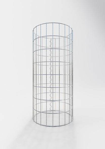 Colonna di gabbioni diametro 37 cm, MW 5 x 10 cm rotonda