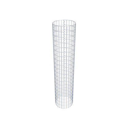 Gabionpelare rund 42 cm diameter, 200 cm höjd, maskstorlek 5 cm x 10 cm