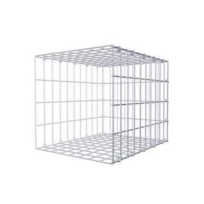 Anbaugabione Typ 2 50 cm x 40 cm x 40 cm, Maschenweite 5 cm x 10 cm, C-Ring
