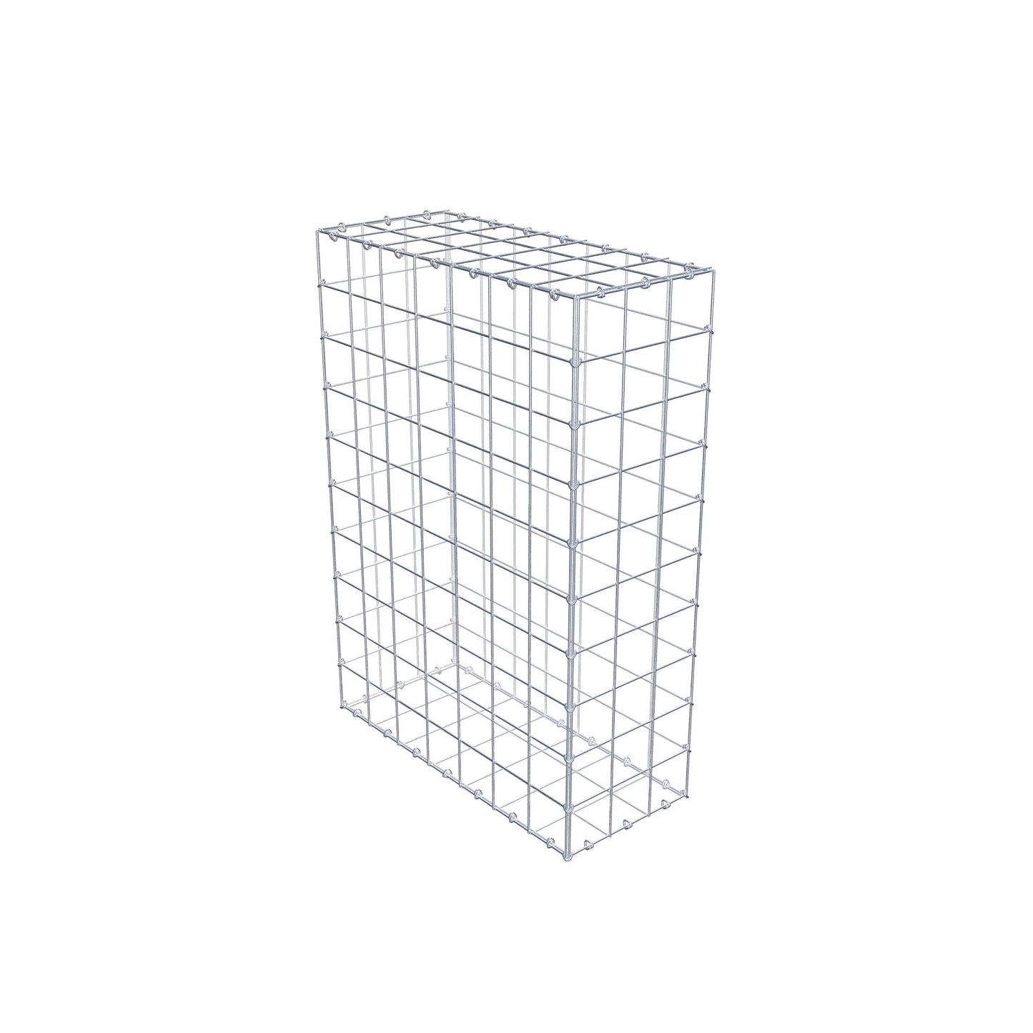 Gabione 100 cm x 70 cm x 30 cm (L x H x T), Maschenweite 10 cm x 10 cm, C-Ring