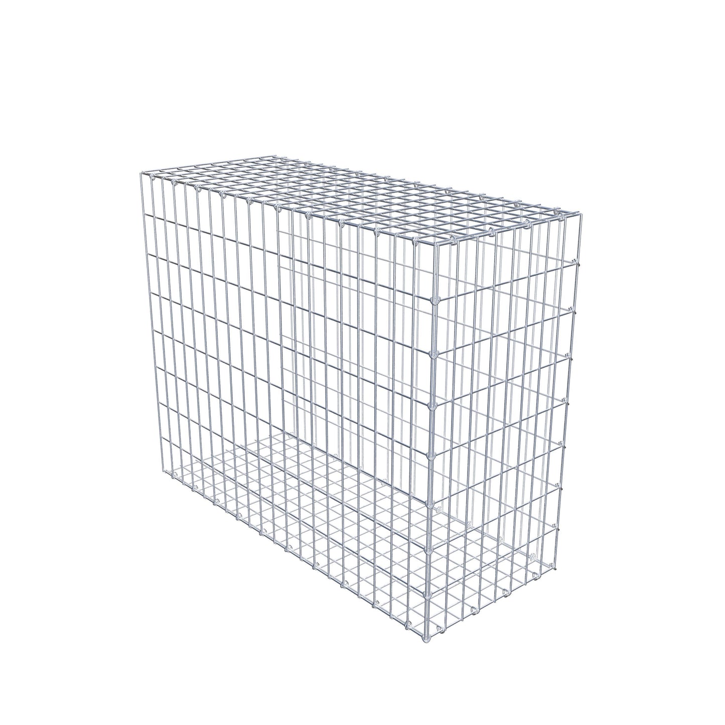 Pila adicional tipo 2 100 cm x 80 cm x 40 cm, malla 5 cm x 10 cm, anillo en C