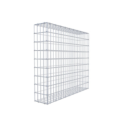 Gabione 100 cm x 90 cm x 20 cm (L x H x T), Maschenweite 5 cm x 10 cm, C-Ring