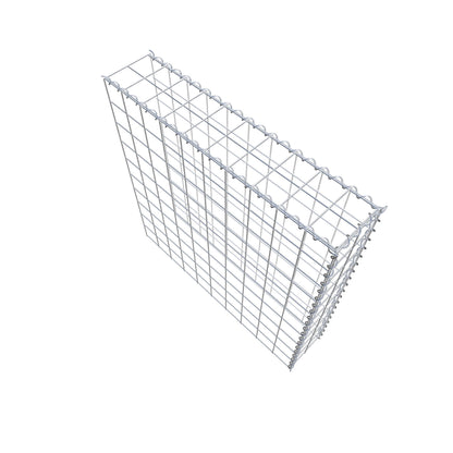 Anbaugabione Typ 4 100 cm x 100 cm x 20 cm (L x H x T), Maschenweite 10 cm x 10 cm, Spirale