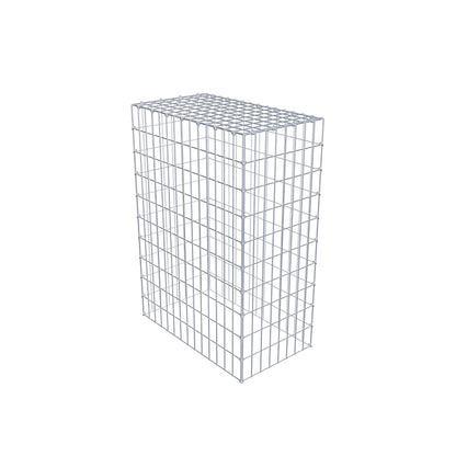 Anbaugabione Typ 3 100 cm x 70 cm x 40 cm (L x H x T), Maschenweite 5 cm x 10 cm, C-Ring