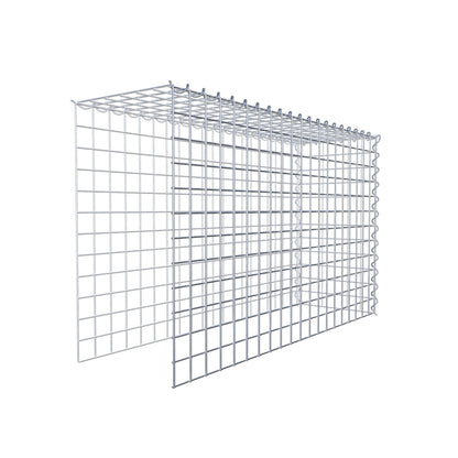 Gabion rapporté type 4 100 cm x 60 cm x 30 cm (L x H x P), mailles 5 cm x 5 cm, spirale