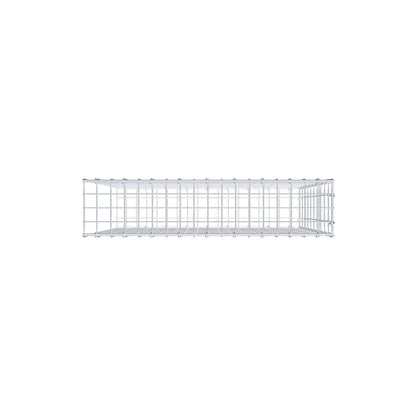 Pile aggiuntivo tipo 2 100 cm x 90 cm x 20 cm, maglia 5 cm x 10 cm, anello a C