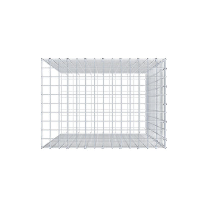 Mounted gabion type 2 100 cm x 70 cm x 50 cm (L x H x D), mesh size 5 cm x 5 cm, C-ring