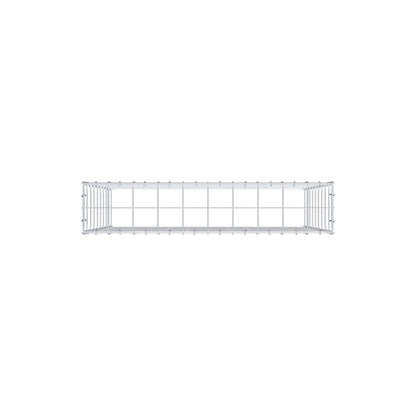 Fourche rapportée type 3 100 cm x 90 cm x 20 cm (L x H x P), mailles 10 cm x 10 cm, anneau C