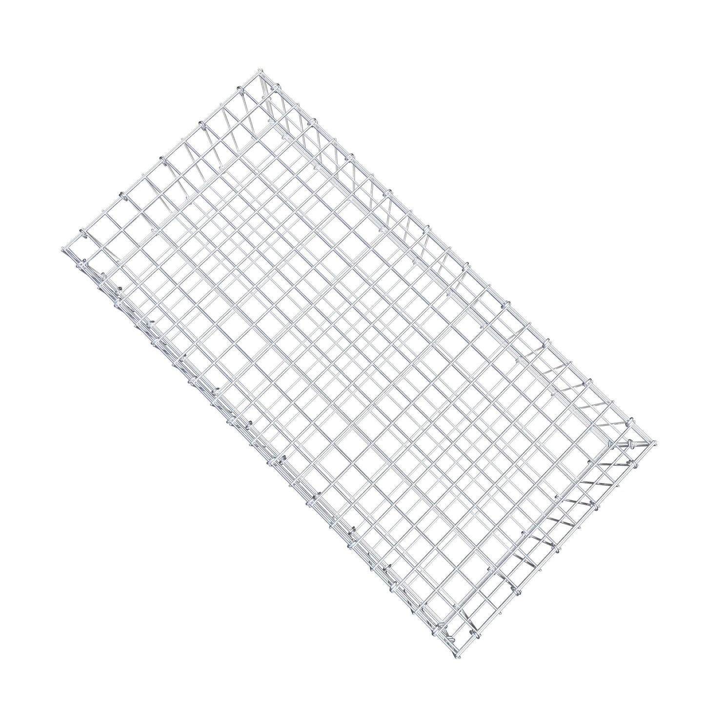 Schanskorf 100 cm x 20 cm x 50 cm (L x H x D), maaswijdte 5 cm x 10 cm, C-ring