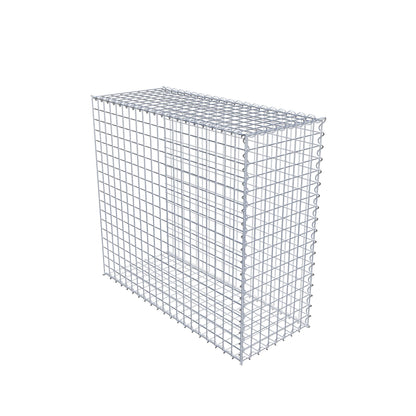 Extra gabion typ 2 100 cm x 90 cm x 40 cm (L x H x D), maskstorlek 5 cm x 5 cm, spiral