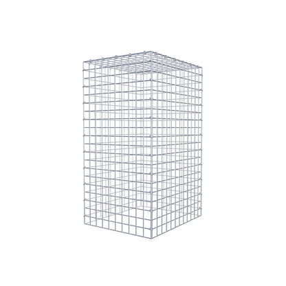 Fourche rapportée type 3 100 cm x 60 cm x 50 cm (L x H x P), mailles 5 cm x 5 cm, anneau C